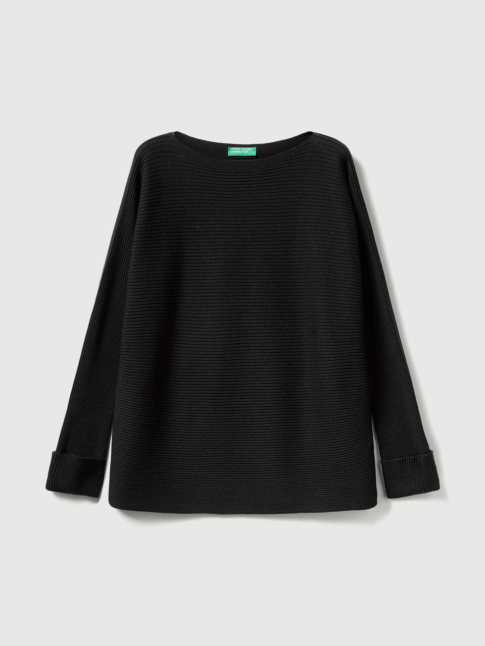 BOAT-NECK SWEAT.L/S Women image number 1