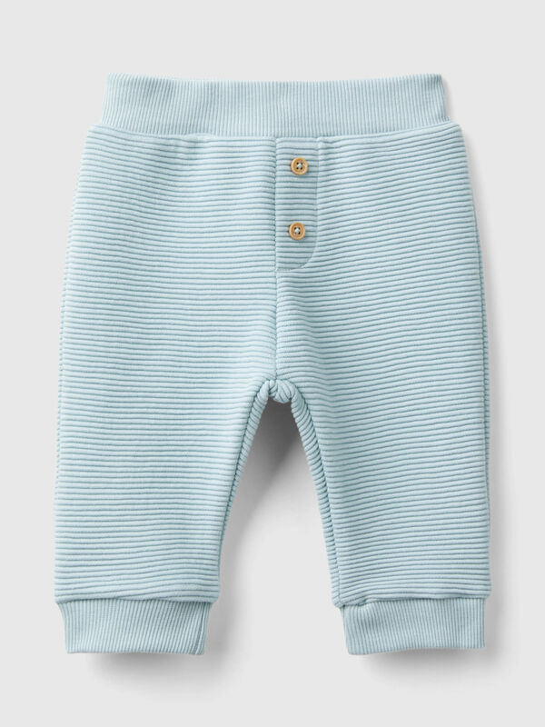 Warm cotton blend trousers New Born (0-18 months)