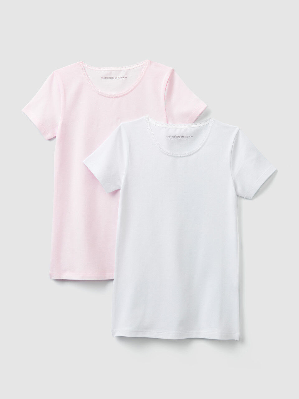 Two t-shirts in stretch cotton