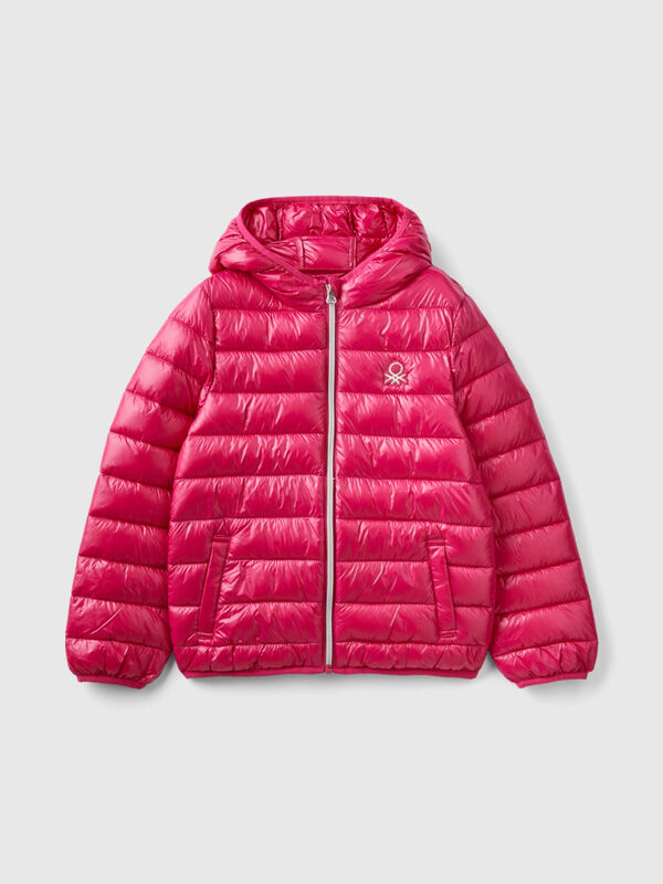 Puffer jacket with hood