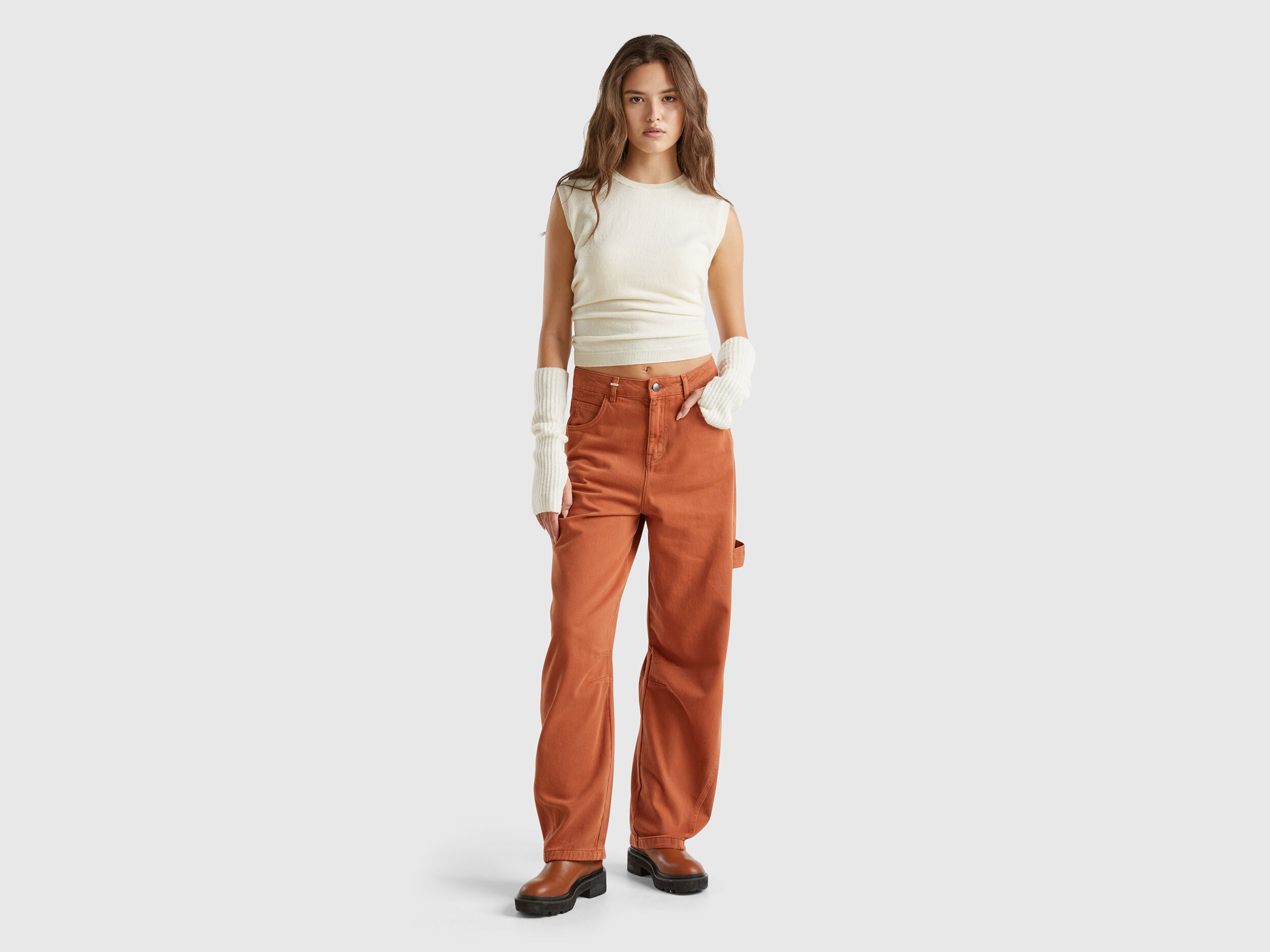 Women's relaxed fit khakis outlet