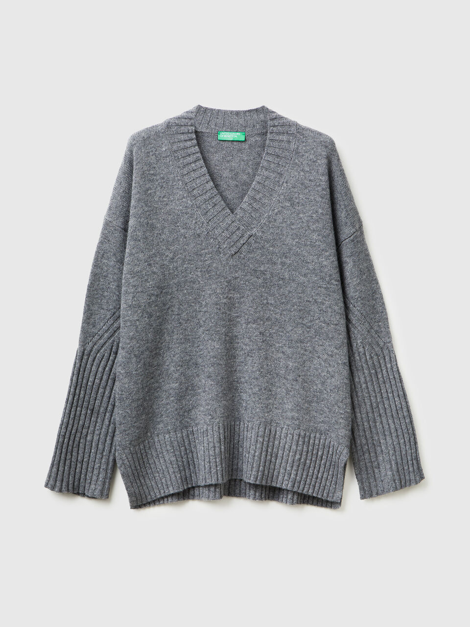 V NECK SWEATER L/S Women image number 1