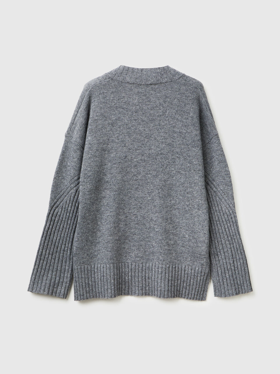 V NECK SWEATER L/S Women image number 2