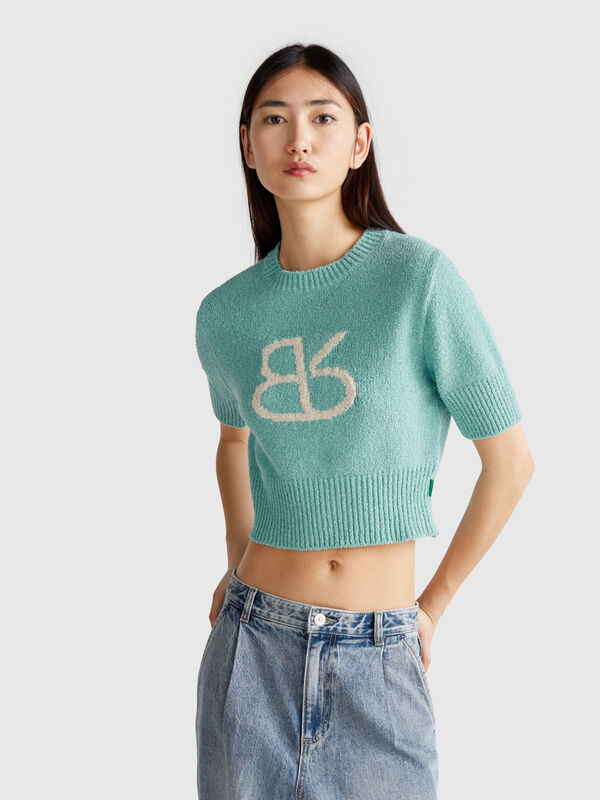 Short sleeve sweater Women