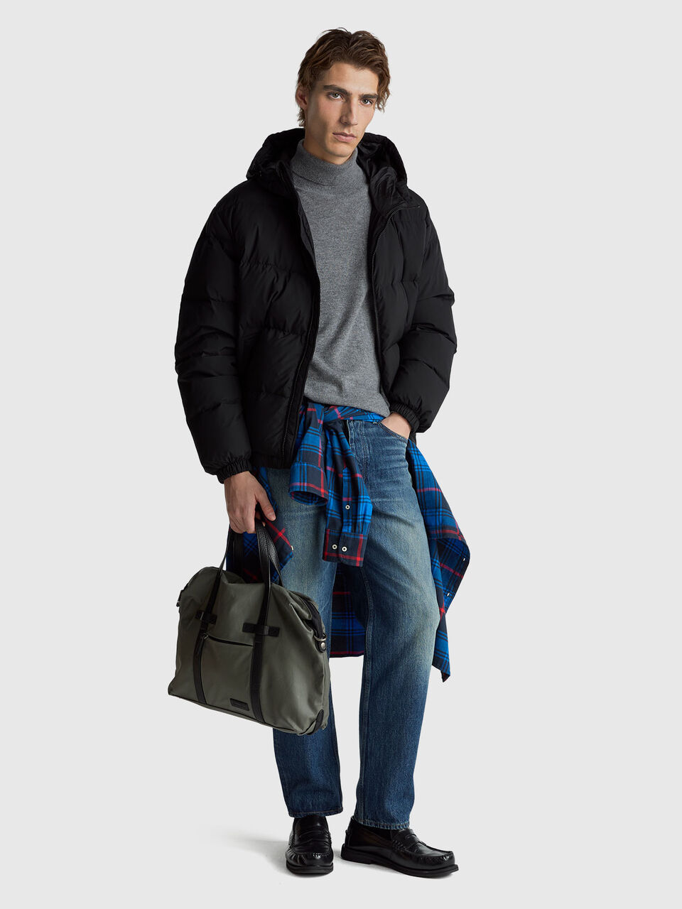 TURTLE NECK SWEATER Men image number null