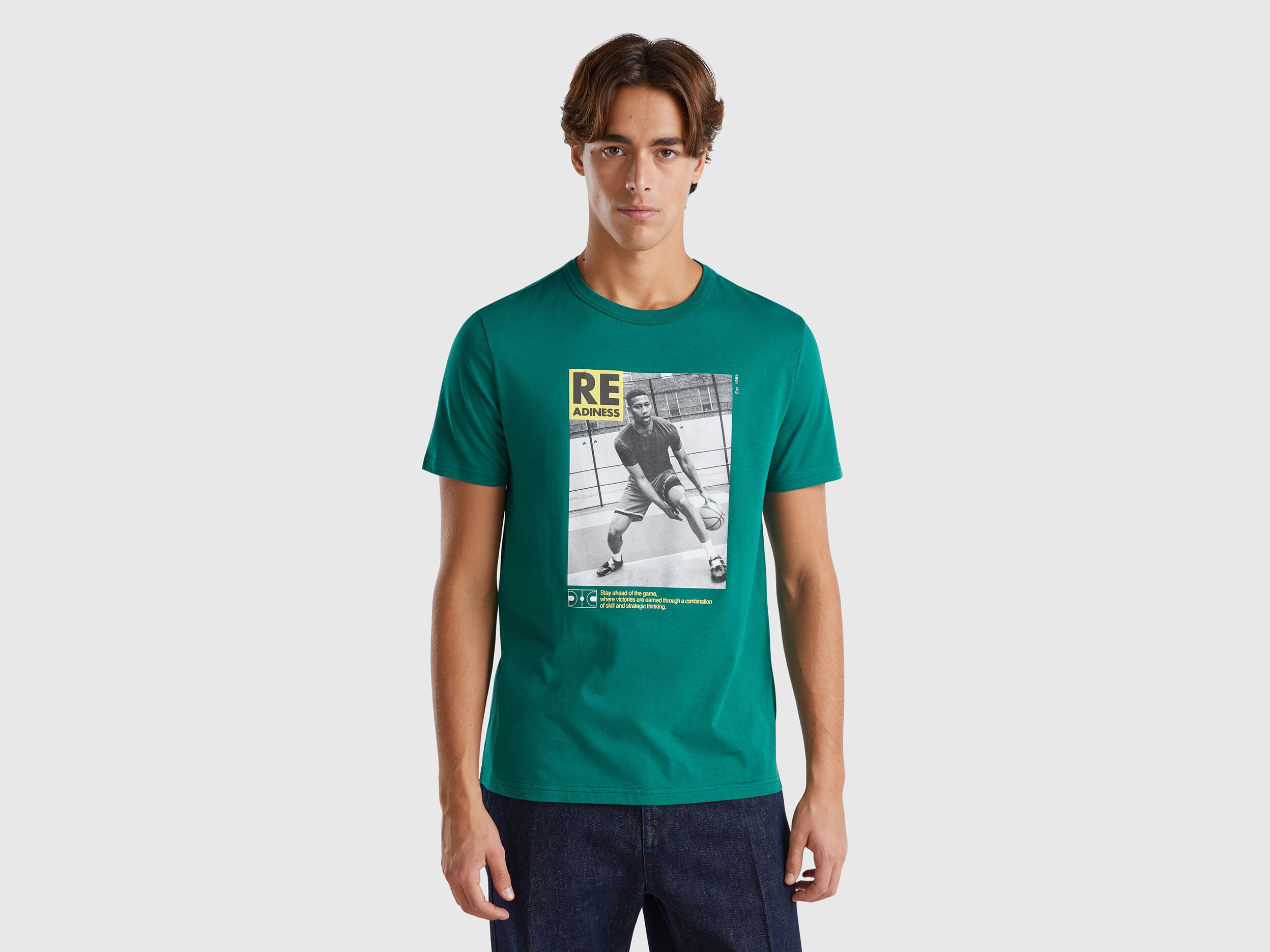 T shirt uomo benetton clearance