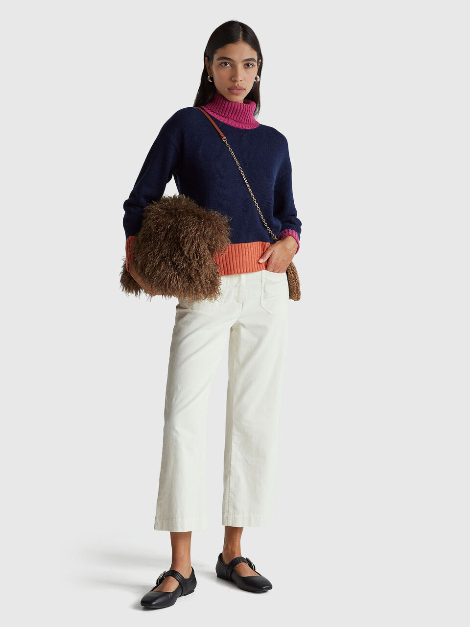 TURTLE NECK SWEATER Women image number null