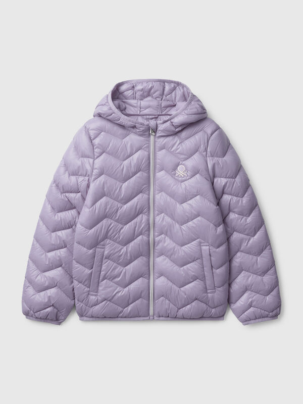 Padded jacket with hood Junior Girl