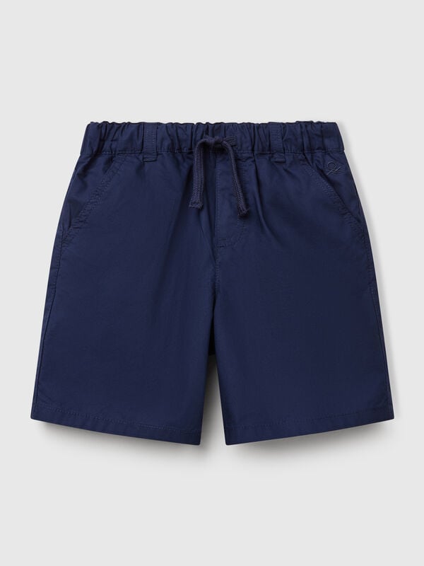 100% cotton shorts with drawstring Junior Boy
