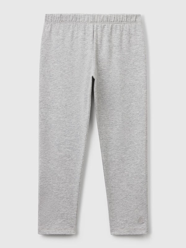Stretch cotton leggings Junior Girl
