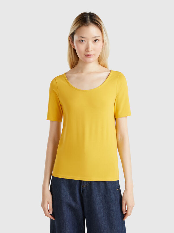 Slim fit reversible t-shirt Women