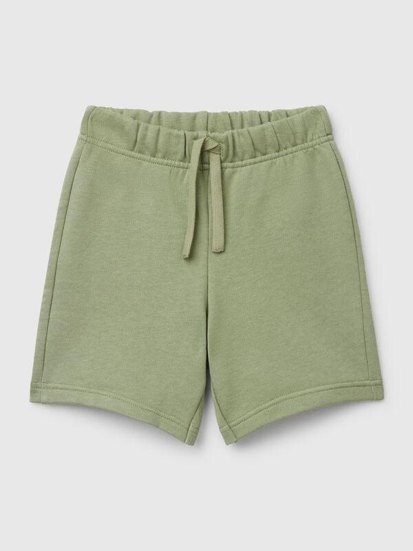 Bermuda shorts in cotton fleece Junior Boy
