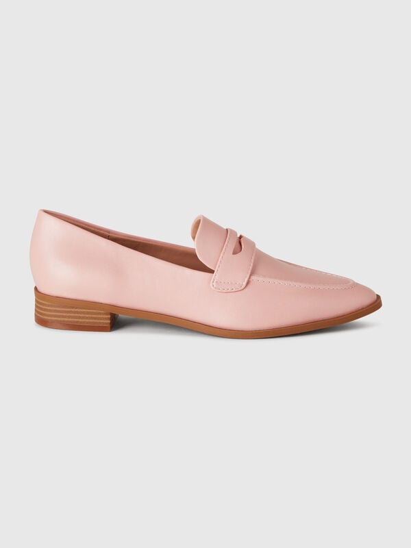 Moccasins in imitation leather Women