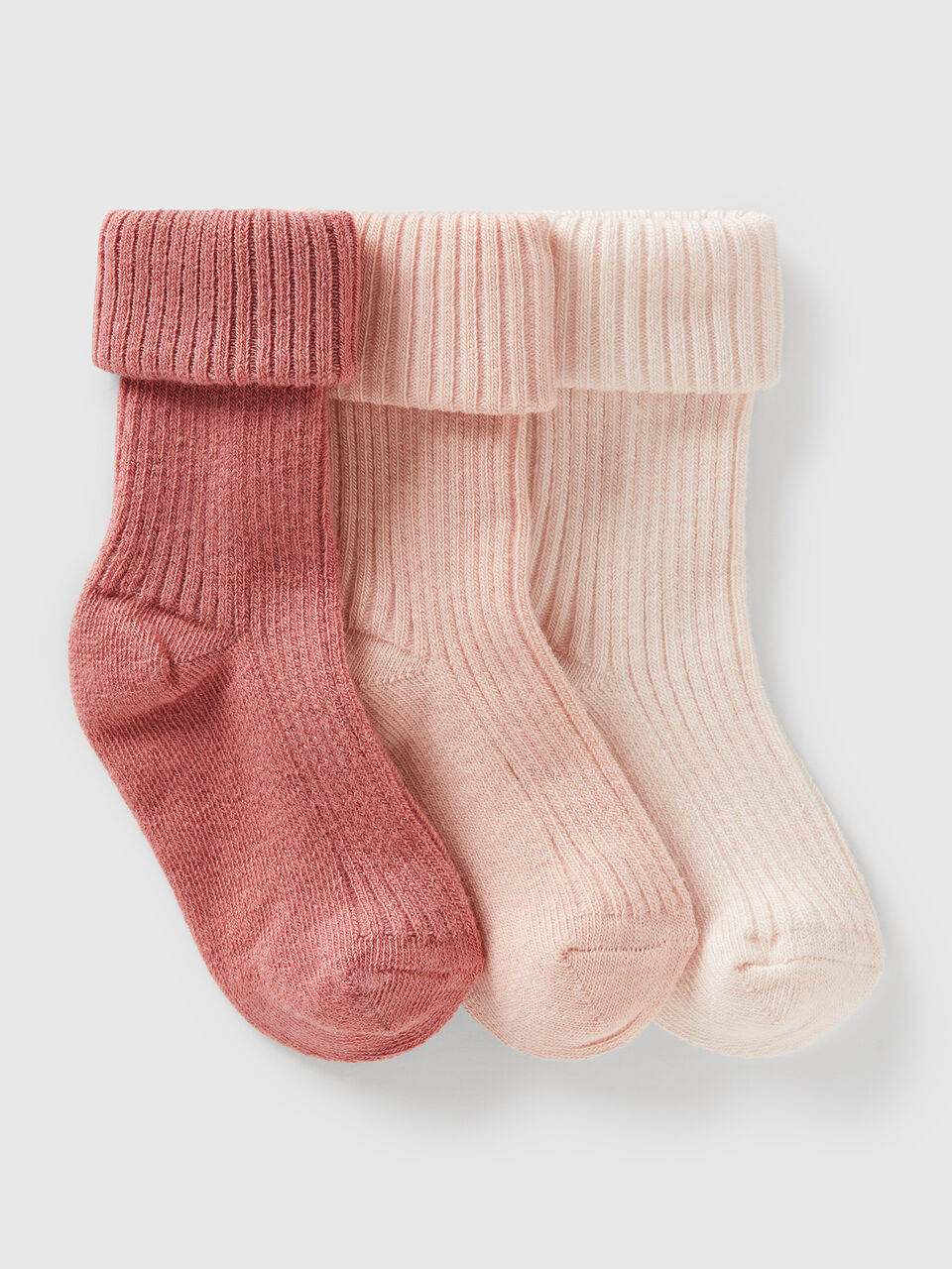 KNITTED SOCKS 3 PAIR New Born (0-18 months) image number 1