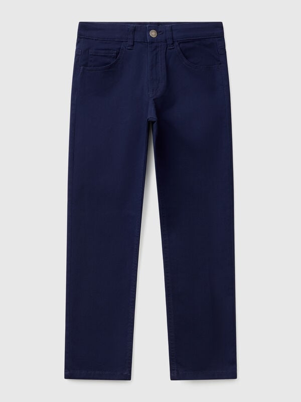 Five pocket slim fit trousers Junior Boy