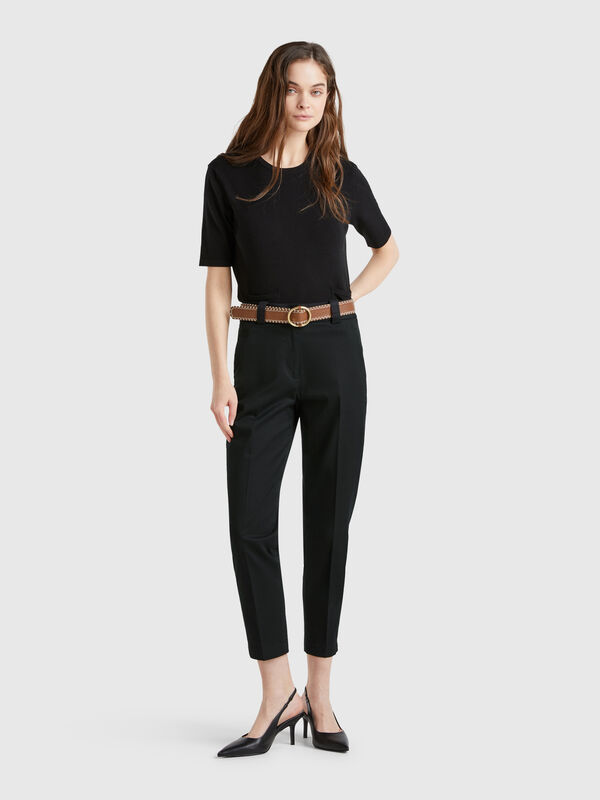 Slim fit trousers Women