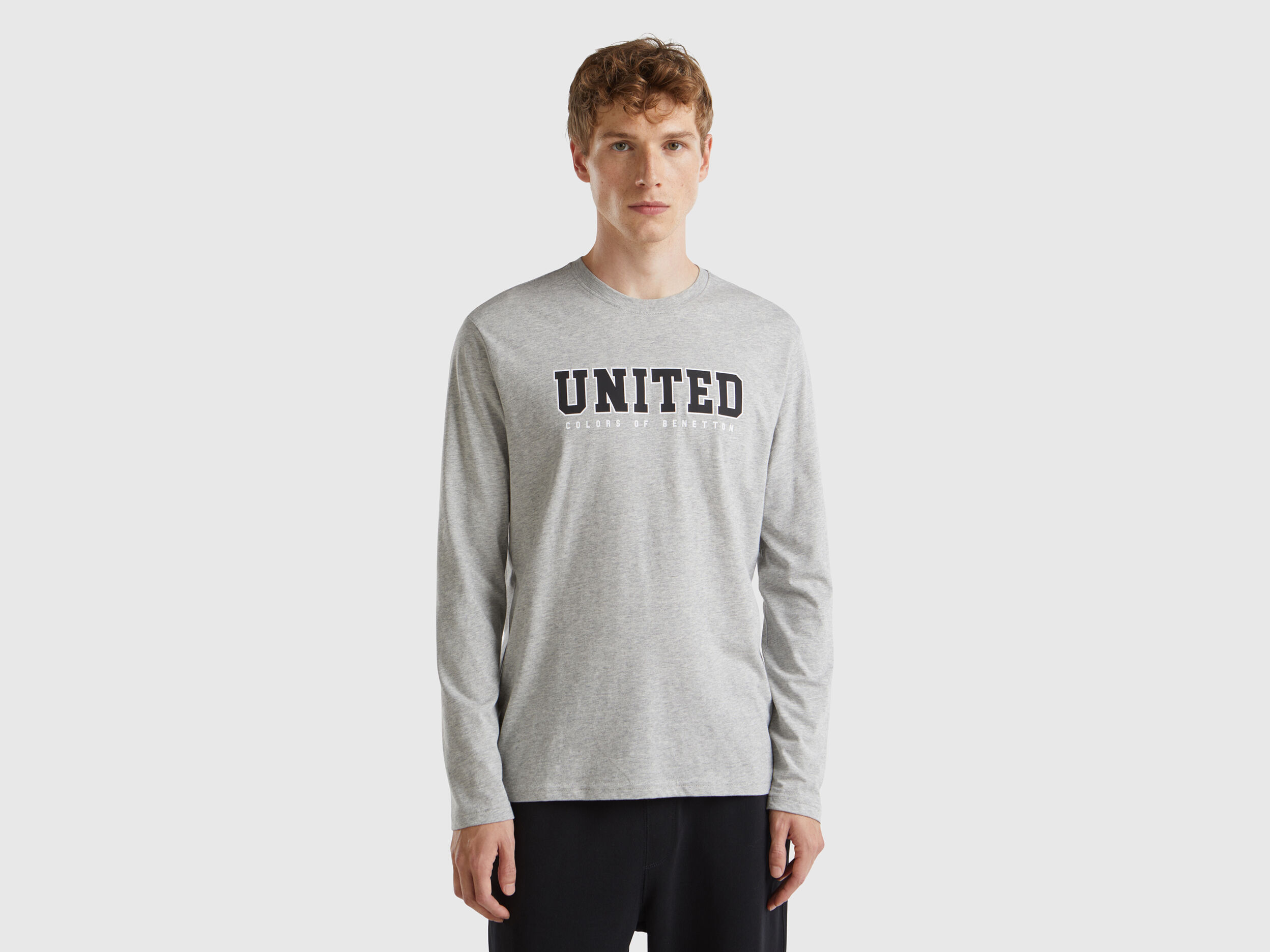 Men s Long Sleeve T shirts New Collection Benetton
