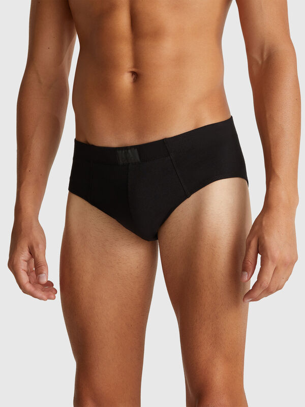 Briefs in cotton blend Men