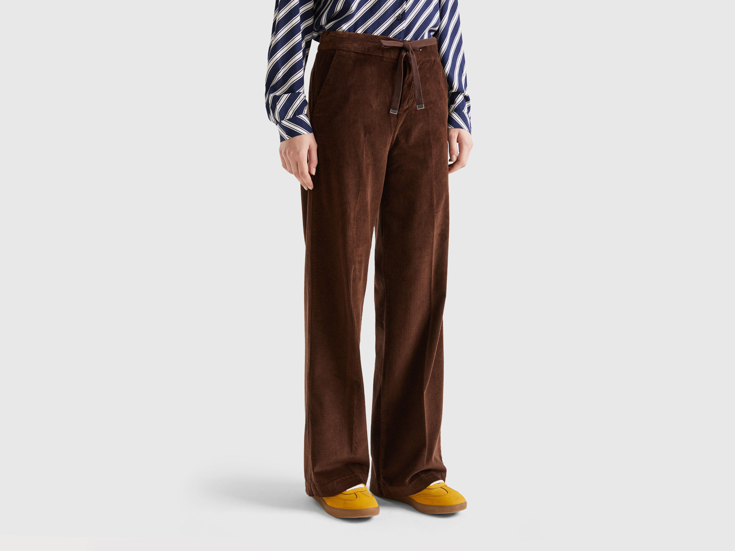 Pantaloni deals velluto benetton