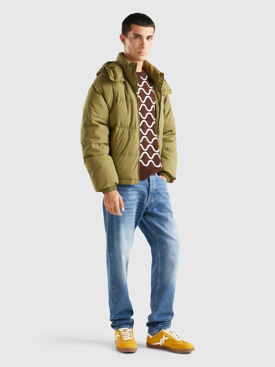 Benetton sale coats clearance