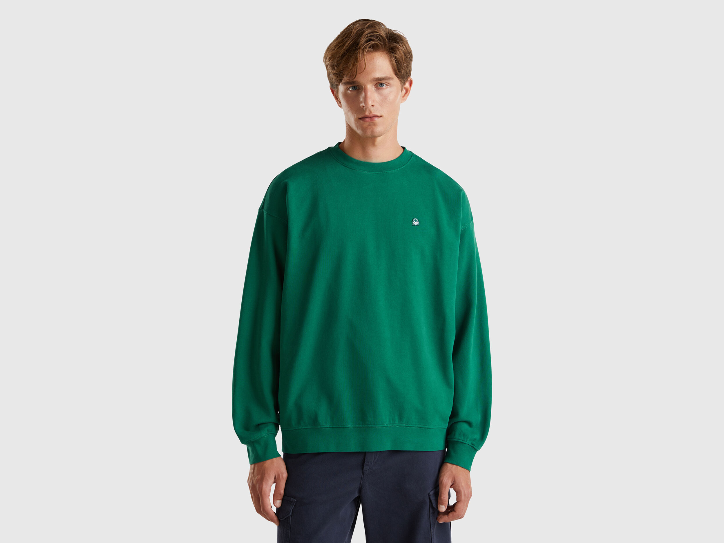Men s Sweatshirts without hood Collection 2024 Benetton