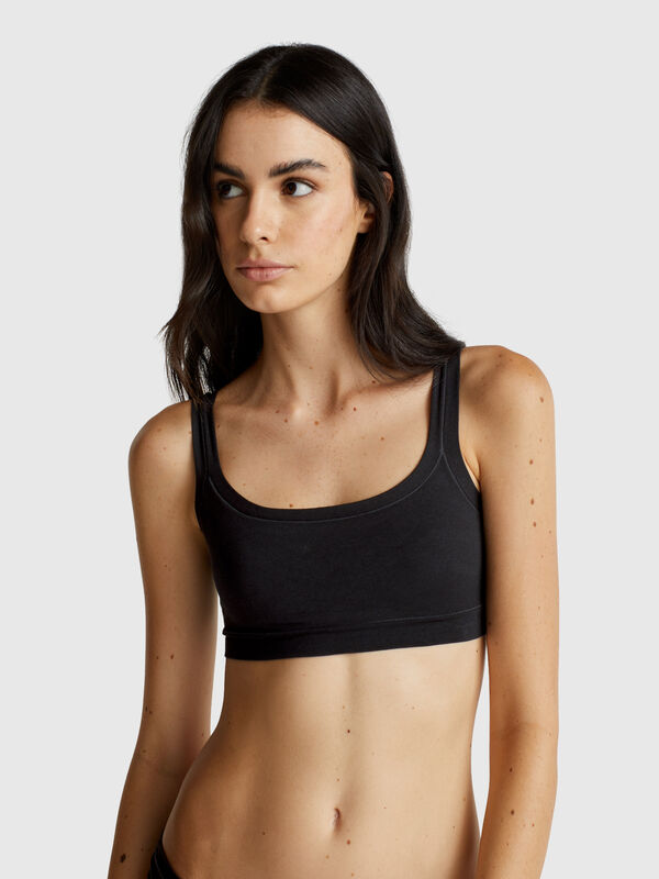 Brassiere in super stretch cotton Women
