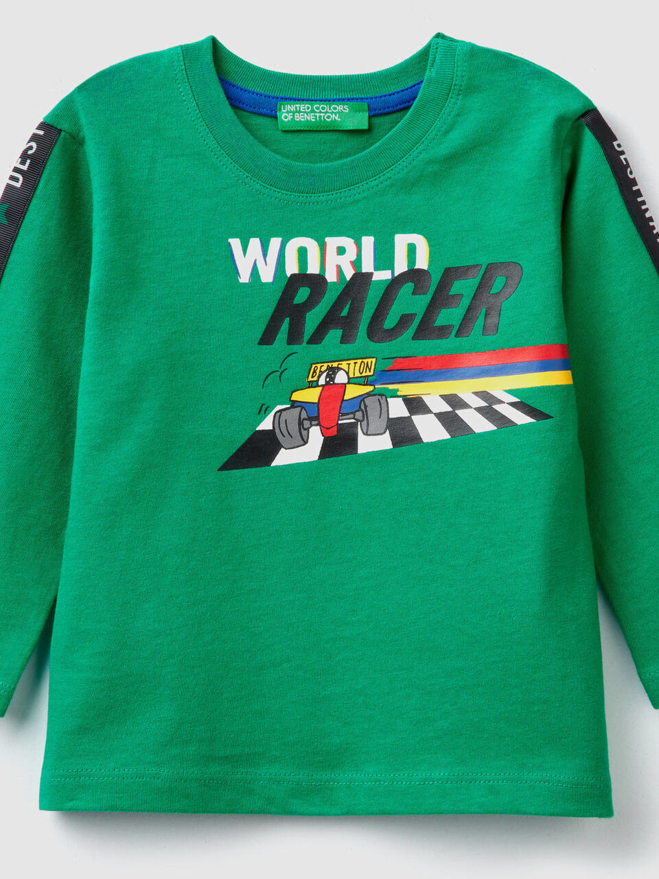 T-shirt with slogan print Junior Boy image number null