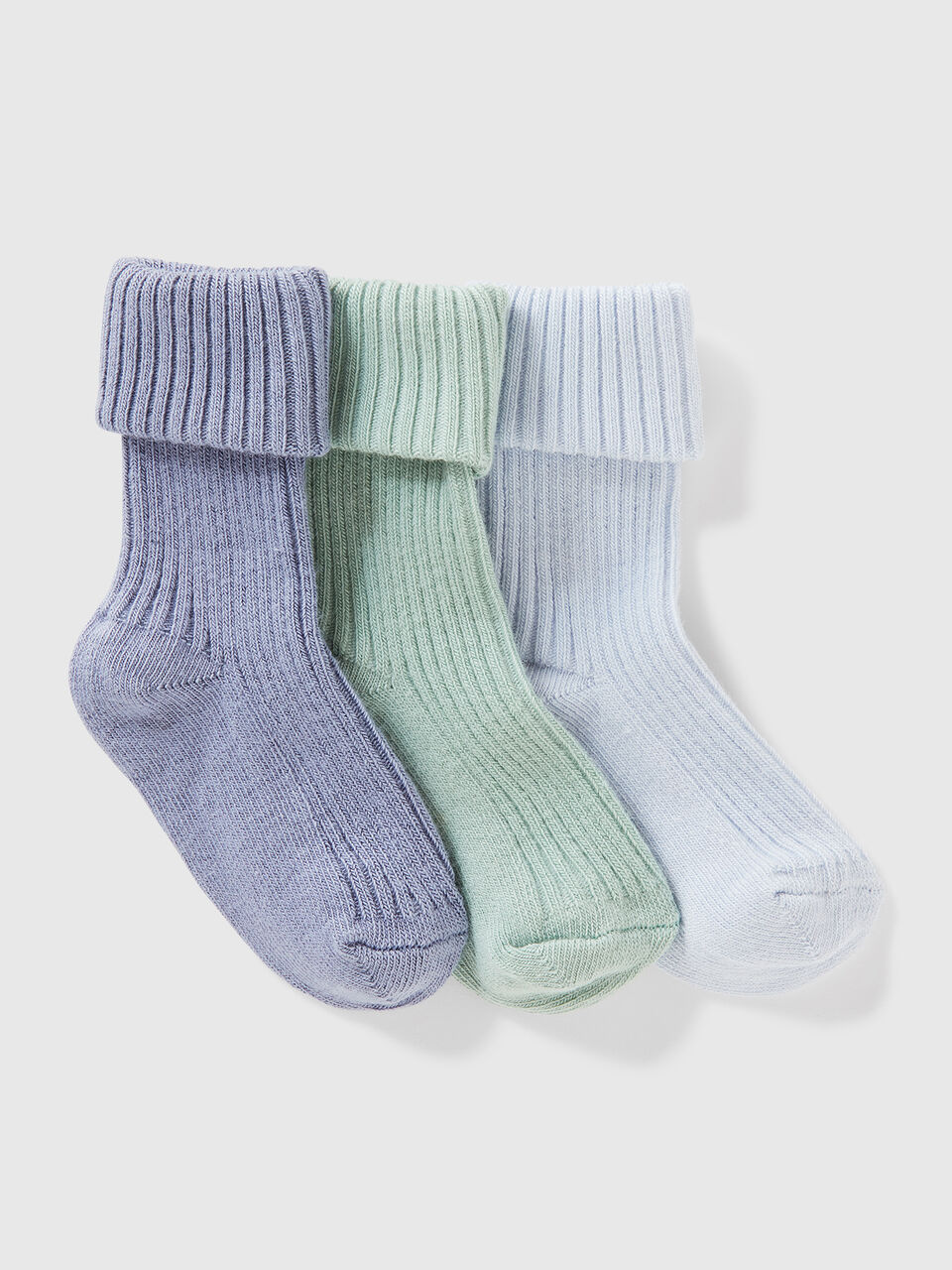 KNITTED SOCKS 3 PAIR New Born (0-18 months) image number 1