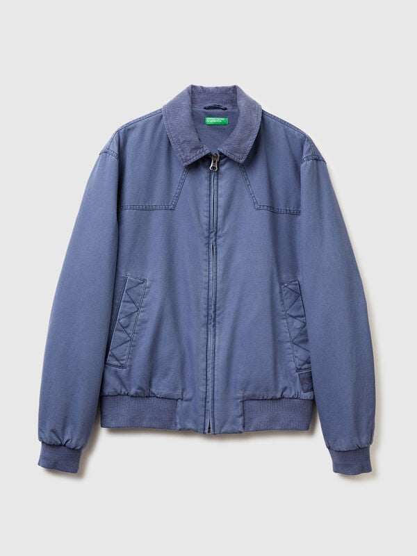 Padded jacket in pure cotton Men