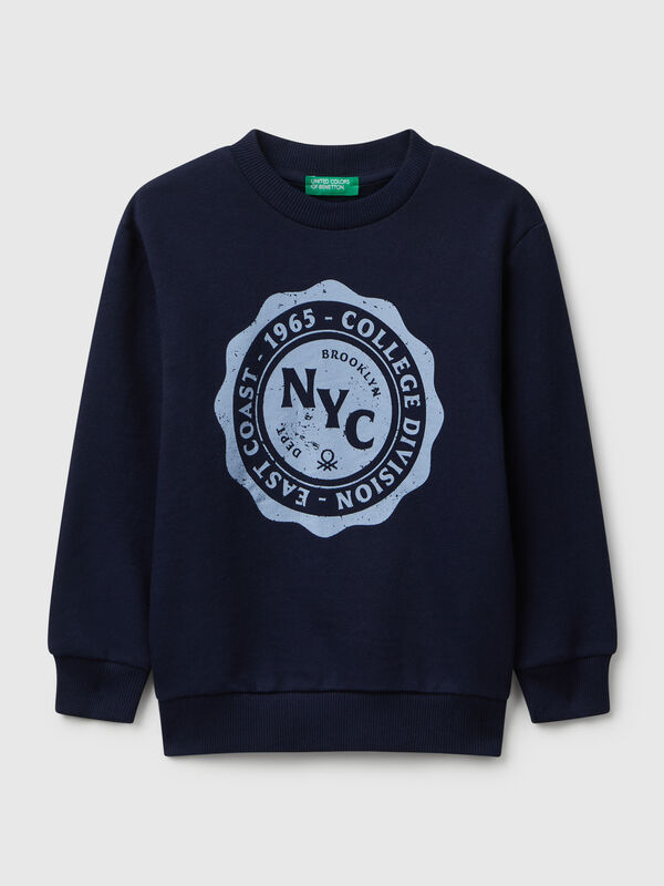 Long sleeve sweatshirt with print Junior Boy
