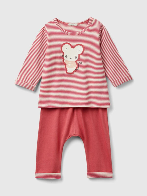 Set in 100% organic cotton New Born (0-18 months)