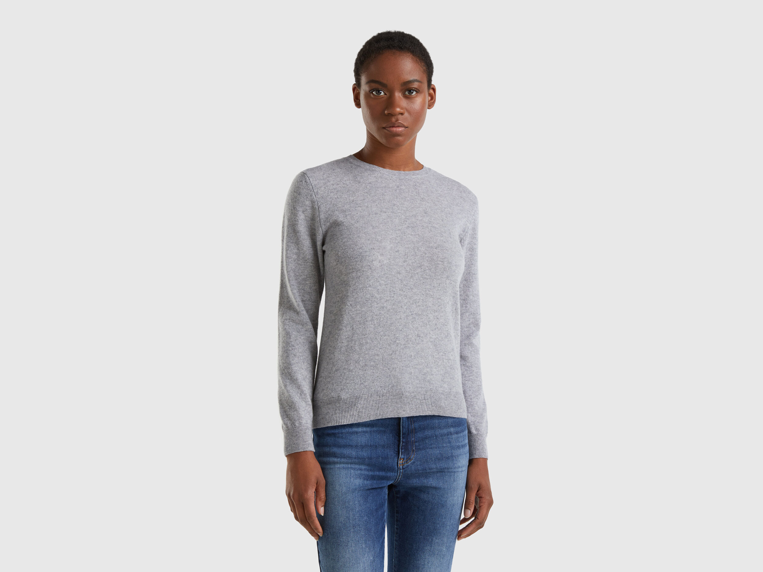 Light grey clearance crew neck