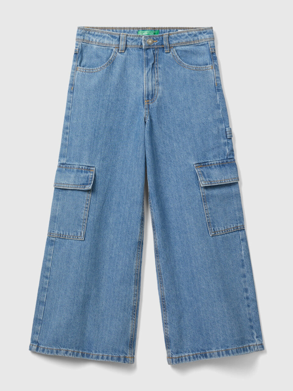 Jeans Denim Junior Girl 4 14 years old Collection 2024 Benetton