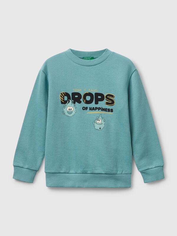 Long sleeve sweatshirt with print Junior Boy