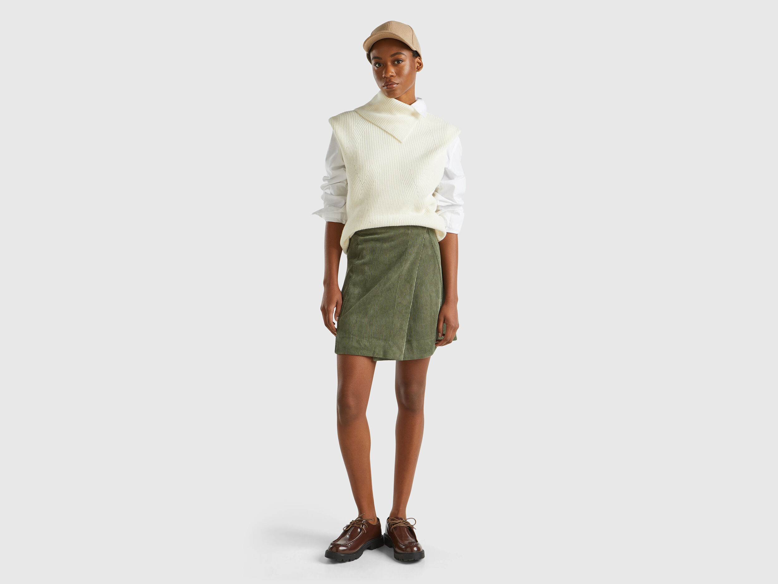 Short Skirts and Mini Skirts Collection 2024 Benetton