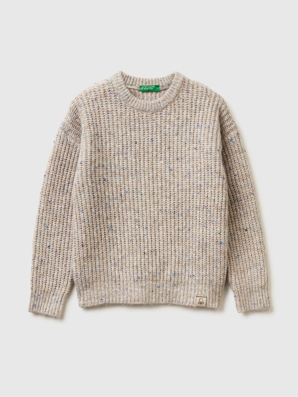 Sweater in wool blend Junior Boy