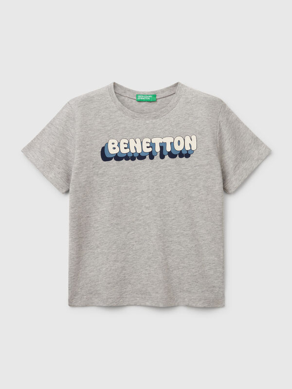 T-shirt with logo print Junior Boy