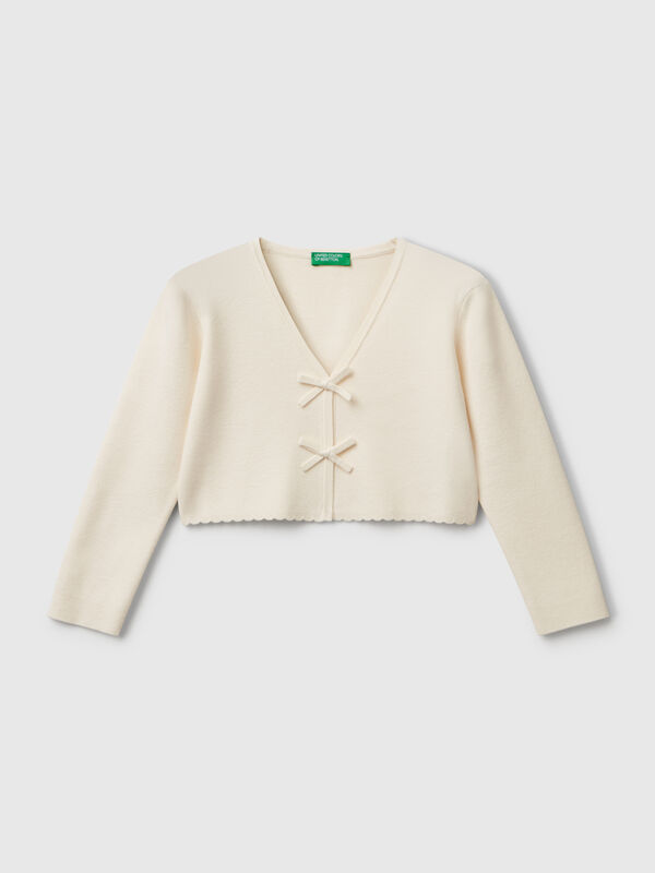 Cardigan with bows Junior Girl