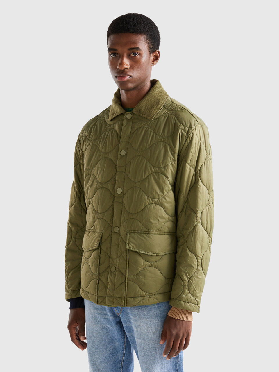Benetton jackets for mens outlet