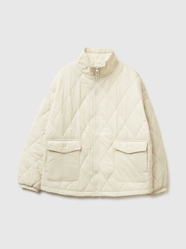 Quilted nylon jacket Women