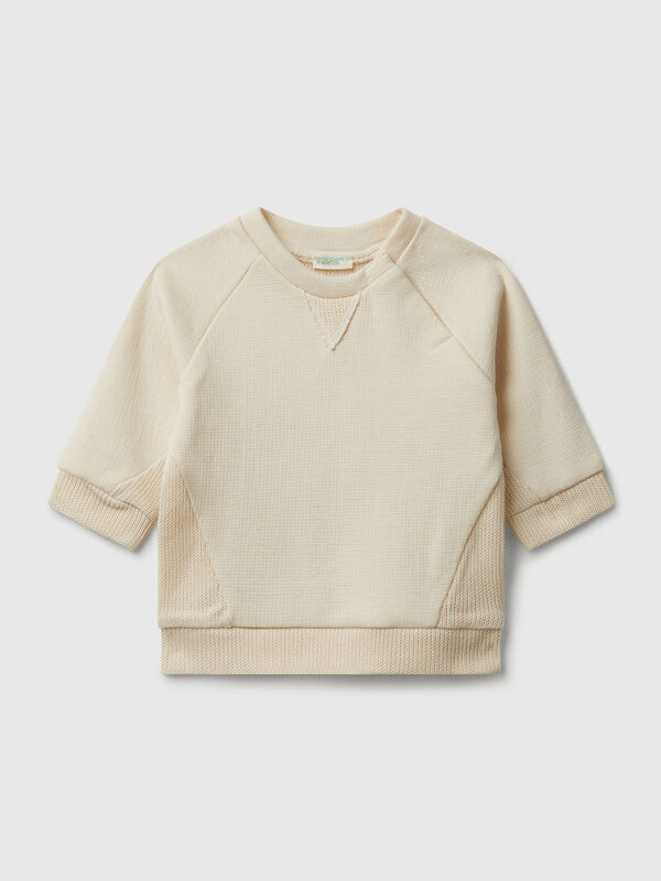 Crew neck cotton sweatshirt New Born (0-18 months)