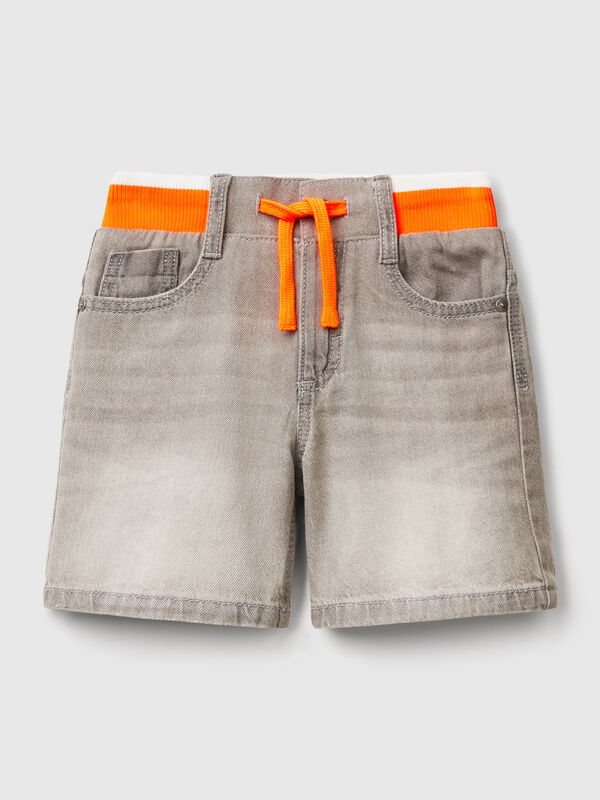 Straight jean shorts Junior Boy