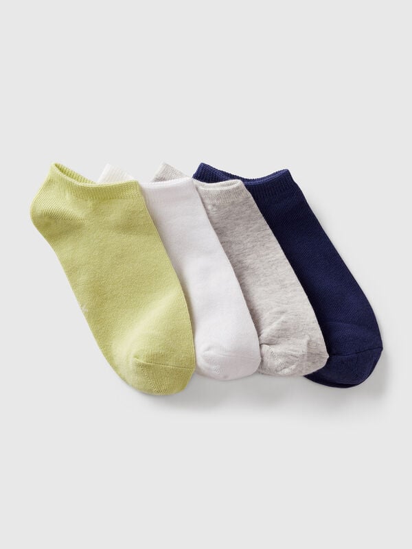 Four pairs of short socks Junior Boy
