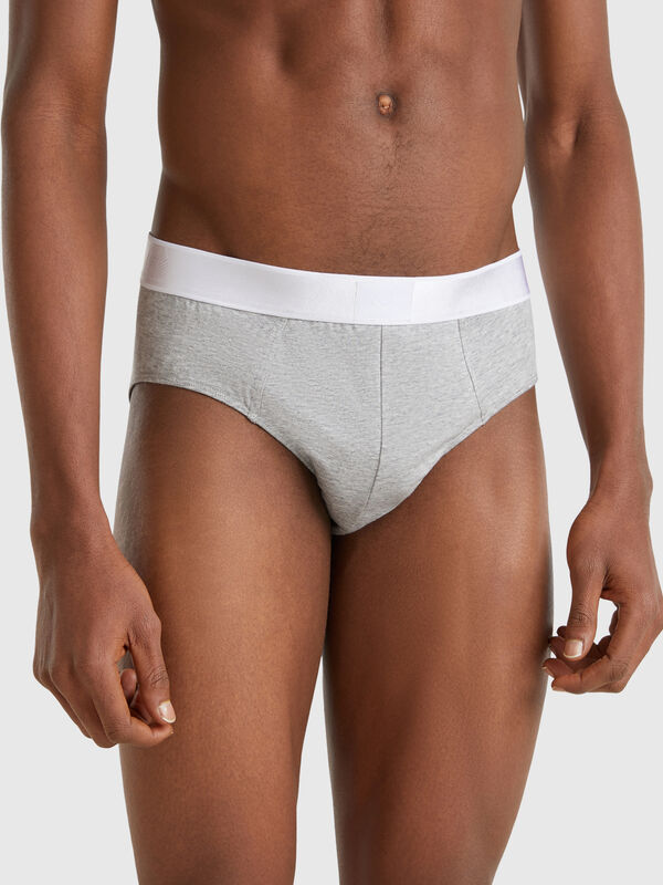 Briefs in cotton blend Men