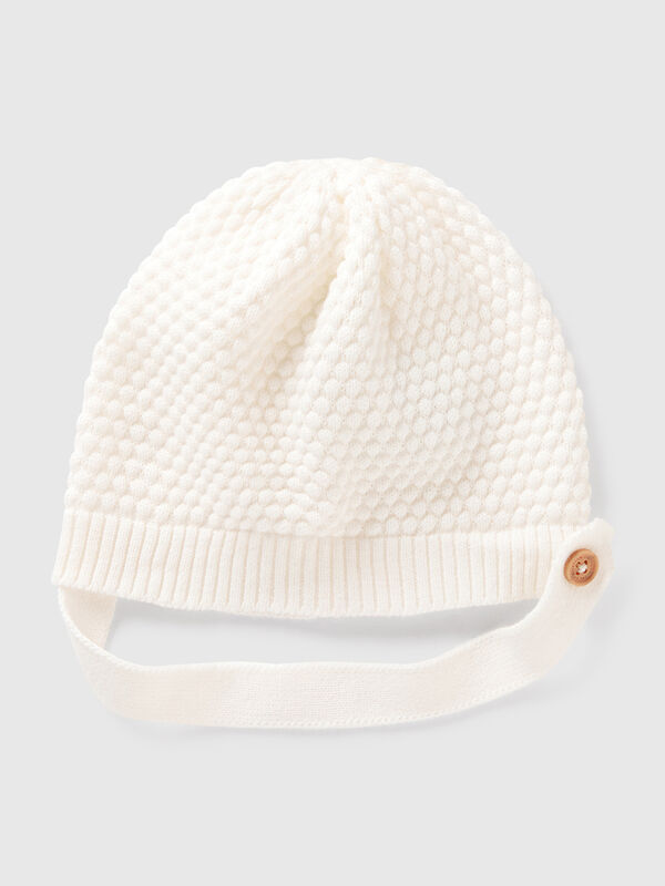 100% cotton knit hat New Born (0-18 months)