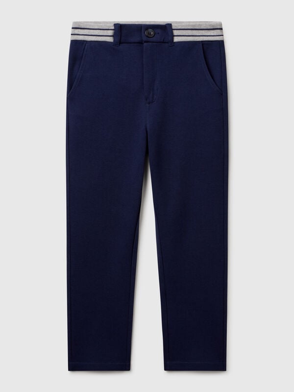 Long cotton trousers Junior Boy