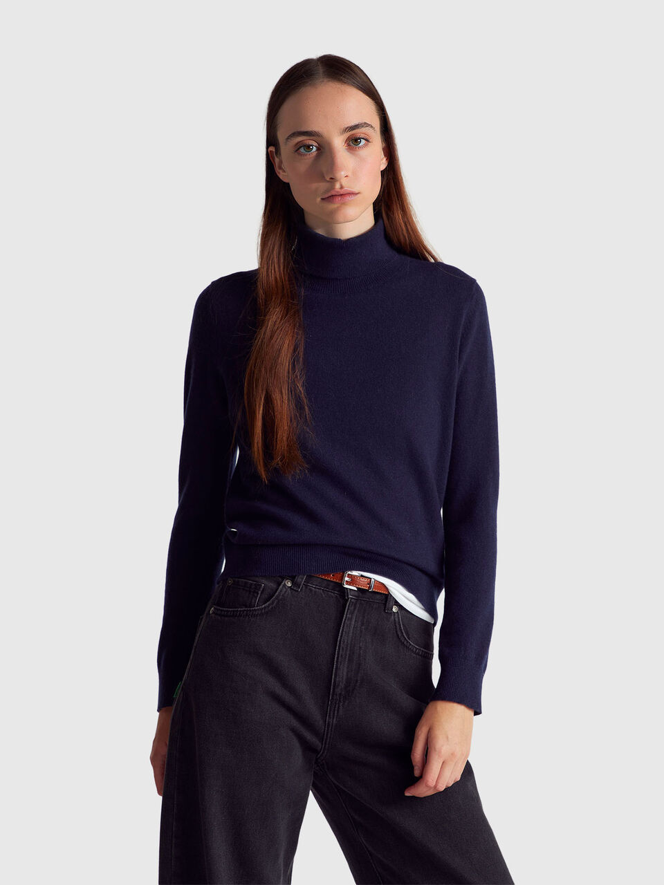 TURTLE NECK SWEATER Women image number null