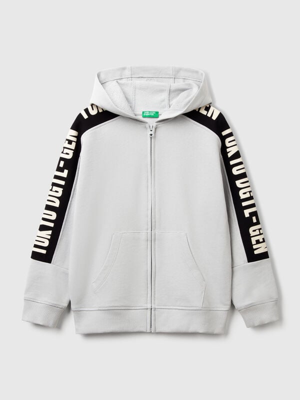 Oversized fit sweatshirt with bands Junior Boy
