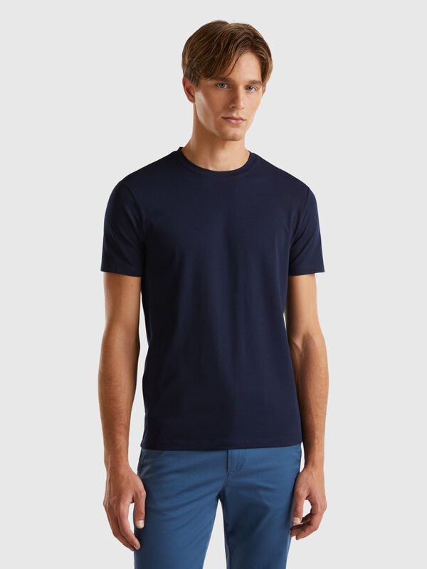 Slim fit t-shirt in stretch cotton Men