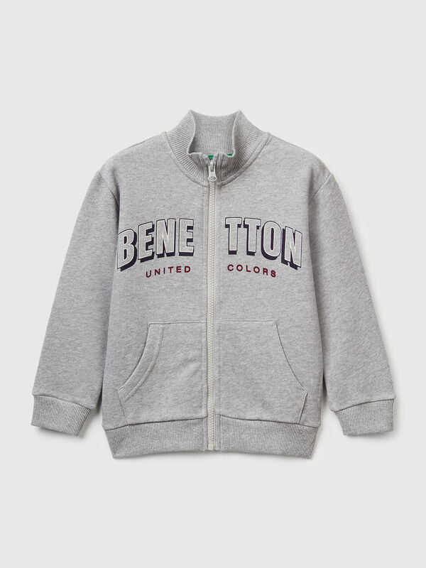 Cotton sweatshirt with logo Junior Boy